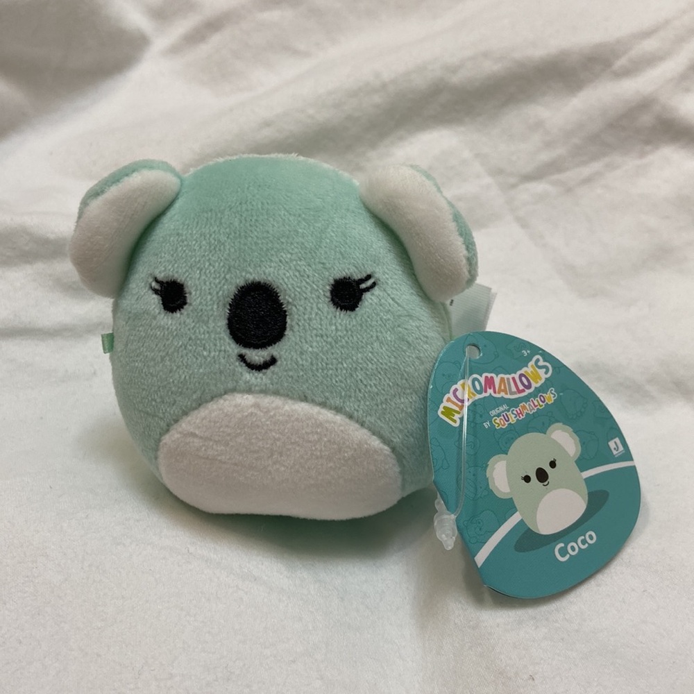 Micromallows by Squishmallows Coco the Koala Bear Mystery Capsule. NWT. 3 inches